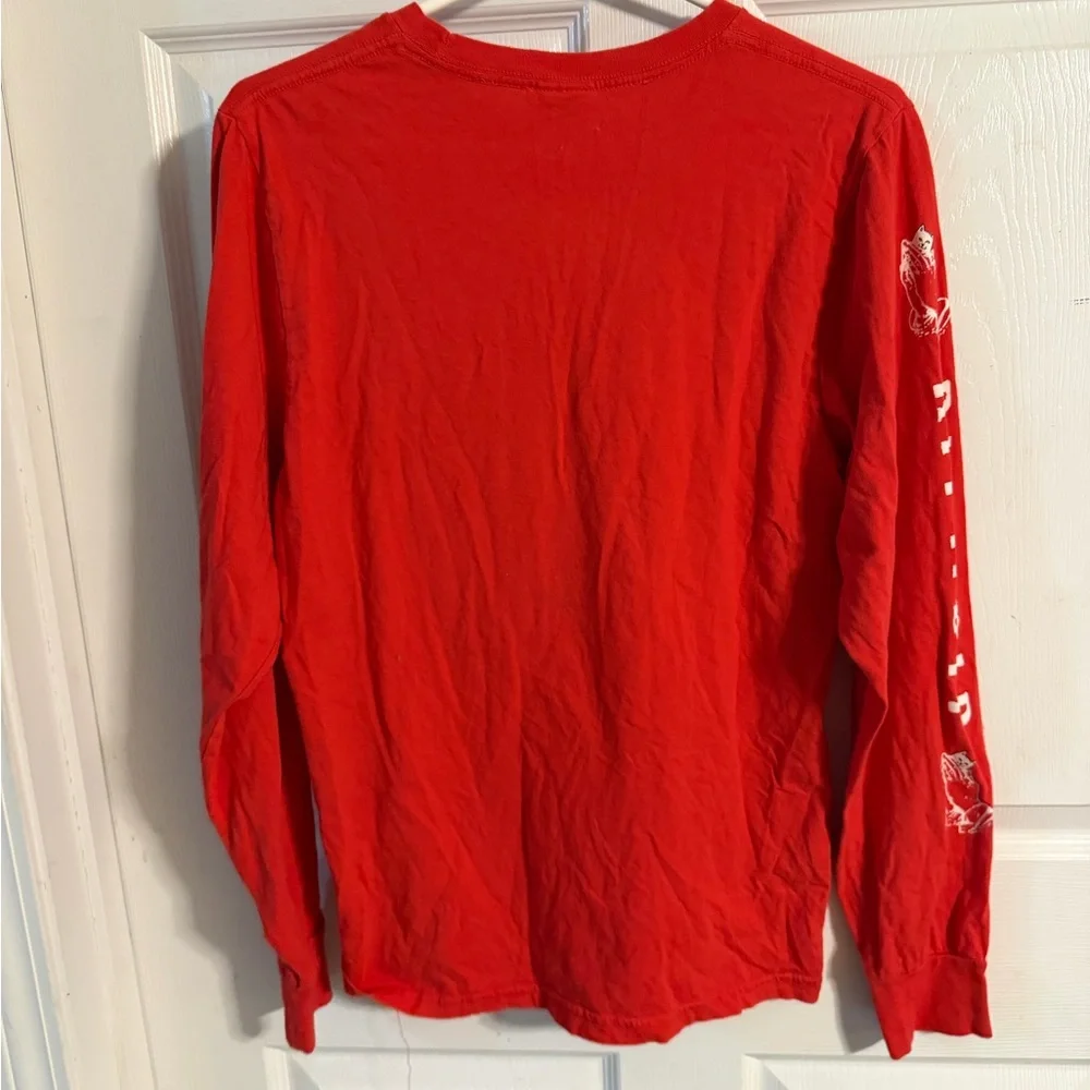 Ripndip Red Cat Pocket Long Sleeve - Picture 2 of 7